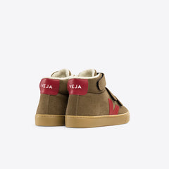 ESPLAR MID FURED SUEDE BROWN PEKIN