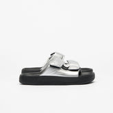 ETNA BOLD LEATHER SILVER