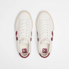 CAMPO LEATHER WHITE GRENAT