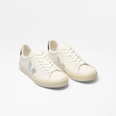CAMPO LEATHER WHITE SILVER BLACK