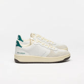 V-10 LEATHER BROOKLYN WHITE BRITTANY