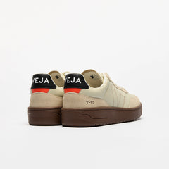 V-90 LEATHER BEIGE ALMOND BLACK