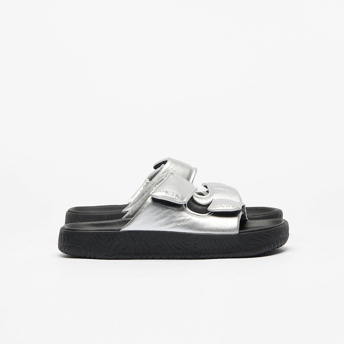 ETNA BOLD LEATHER SILVER
