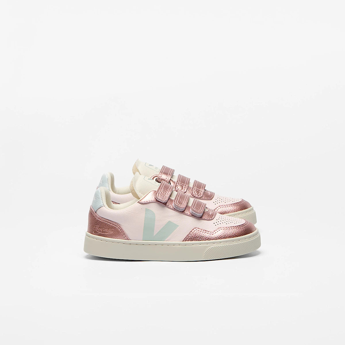 V-90 LEATHER VEJA X BONPOINT LASSI SUN NACRE