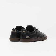 VOLLEY SIGNATURE GRAINED OILED LEATHER BLACK EAGLE